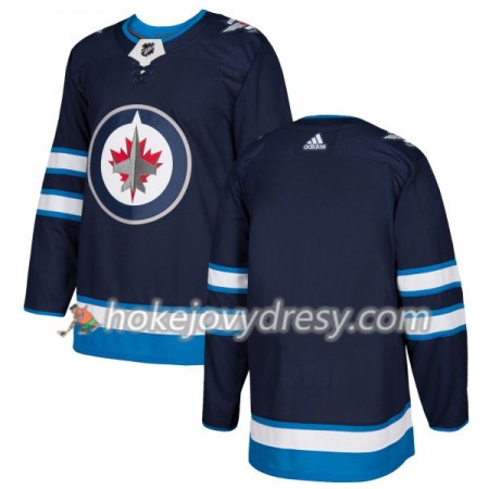 Pánské Hokejový Dres Winnipeg Jets Blank Adidas 2017-2018 Modrá Authentic
